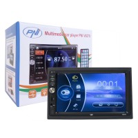 Multimedia player auto PNI V6280 cu touchscreen, functie Bluetooth, functie Mirror Link Android/iOS USB, slot micro SD, intrare AUX, 2 DIN, intrare camera marsarier